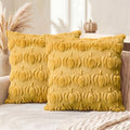 AVOIN colorlife Yellow Fall Pumpkin Throw Pillow Covers 20x20 Inch by AVOINcolorlife