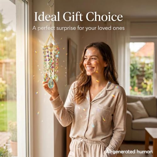 Crystal Suncatchers for Window Hanging Rainbow Maker Sun Catchers Indoor - Image 4