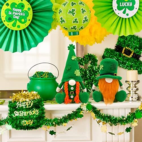 St Patricks Day Decorations - St Patricks Day Leprechaun Gnomes - Image 6