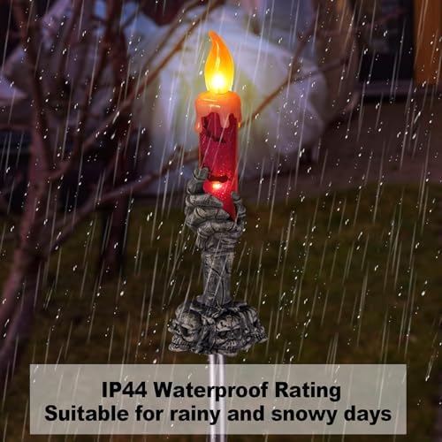 Halloween Decorations Outdoor, Solar Pathway Lights, 10 Pack - Image 5
