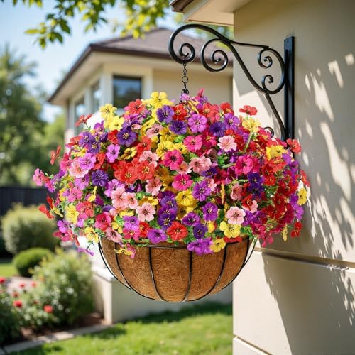 Alupssuc 24 Bundles Artificial Daisy Flowers UV Resistant for Outdoor Decor - Image 6