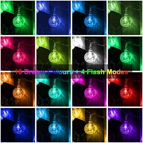 Metaku 16.4ft 50LED Battery Operated Fairy Light with Remote Color Changing - Image 4
