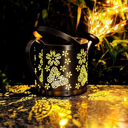 Solar Watering Can Light, Solar Lights Outdoor Decor, Garden Decor Lights - Image 5