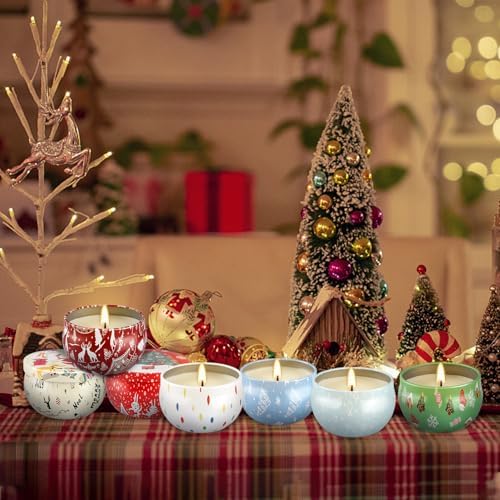 24 Pack Christmas Advent Scented Candles Gift - Aromatherapy Candle, 2.5oz Natural Soy Wax with Long Lasting Burn Time, Perfect for Christmas Countdown, Thanksgiving Gifts for Women & Home Decor - Image 6