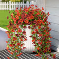 Hommyea Artificial Fake Fall Flowers Plants for Outdoors Mums Home Decor by HommyeaArtificialFlowers