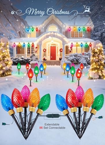 Strawberry Super Jumbo Christmas Lights Outdoor, 11FT 5 LED - Image 2