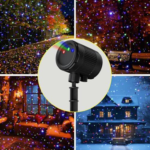 Laser Christmas Projector Lights Outdoor, Firefly Light Show for Trees - Image 2