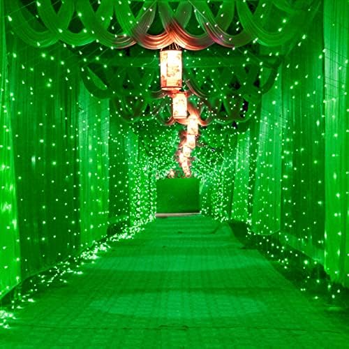 Pooqla Green Net Lights, 21x 5ft Halloween Bush Lights Outdoor Green Wire - Image 7
