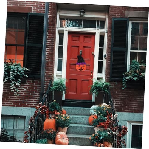 3pcs Halloween Door Hanging Sign Halloween 3D Tinsel Ghost Bat Pumpkin Decoration for Home Outdoor Decor - Image 5