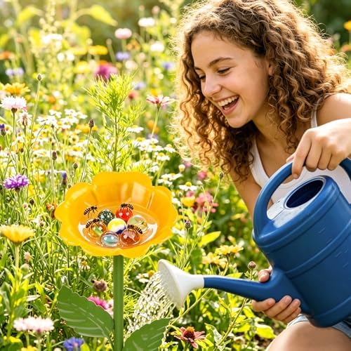 20pcs Bee Watering Station Marbles, Drowning Prevention - Garden Decoration - Image 6