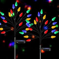 Solar Christmas Lights Outdoor Waterproof, Solar Powered Xmas Stake Lights by ReyeeInc