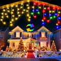 131 Ft String Lights for Outside, 1280 LED Christmas Lights Outdoor Plug in, Christmas String Lights with 11 Modes & Timer for Holiday, Party, Wedding, House, Patio, Outdoor Decorations by Unknown