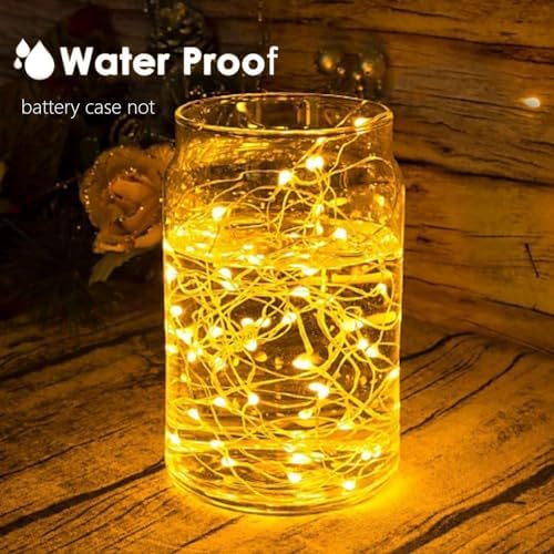 24 Pack Fairy Lights Battery Operated 7FT 20 LED String Lights Warm White - Image 4