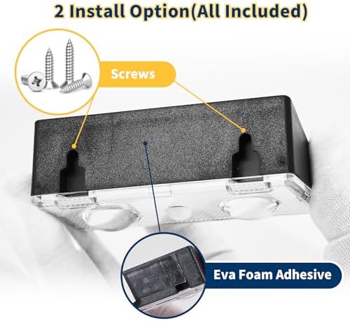 Outdoor Solar Fence Lights, 80LM, 3000K Warm White, IP65, 2 Pack - Image 7