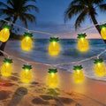 8.5Ft Pineapple String Lights, Hawaiian Beach Themed Party Lights with 10LED Warm White Waterproof Pineapple Fairy Lights, Tropical Decoration for Indoor Outdoor Party Bedroom Wedding Birthday Pool by Kivonfa