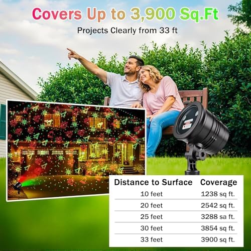 Christmas Laser Lights Outdoors Decoration Projector Light - Image 2