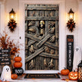 Halloween Door Banner 71x35 Scary Skeleton Boarded Up Porch Decor by Cmialusie