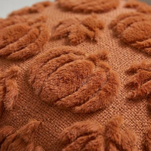 AVOIN colorlife Caramel Pumpkin Fall Throw Pillow Covers 16x16 Inch - Image 6