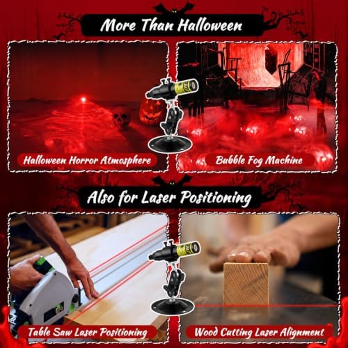 Red Laser Line Projector for Halloween Swamp Party Decoration - Image 6