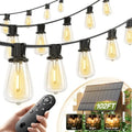 addlon 102(96+6) FT Solar String Lights Waterproof, 48+4 LED Shatterproof by addlon