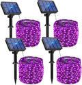 btfarm 4 Pack Solar Halloween String Lights Outdoor Purple by btfarmdecorativelighting