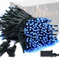 JMEXSUSS 250 LED Blue Christmas Lights, Halloween String Lights Plug in by JMEXSUSS