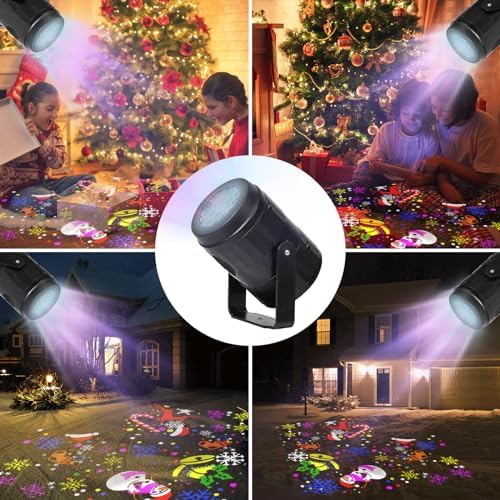Christmas Projector Lights Outdoor/Indoor, Led Lights Projector Waterproof for Christmas Decorations, Holiday Projector for Xmas - Image 3