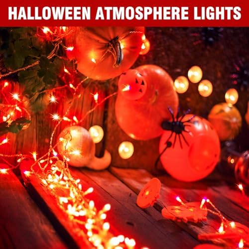 Outside LEDs Warm White LED String Lights – 70FT Transparent Wire, Waterproof & Connectable Christmas Tree Lights for Indoor Outdoor Holiday Décor - Image 3