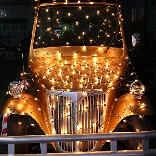 Lomotech Christmas Net Lights, 6ft x 4ft 150 Count Incandescent,Warm White - Image 6