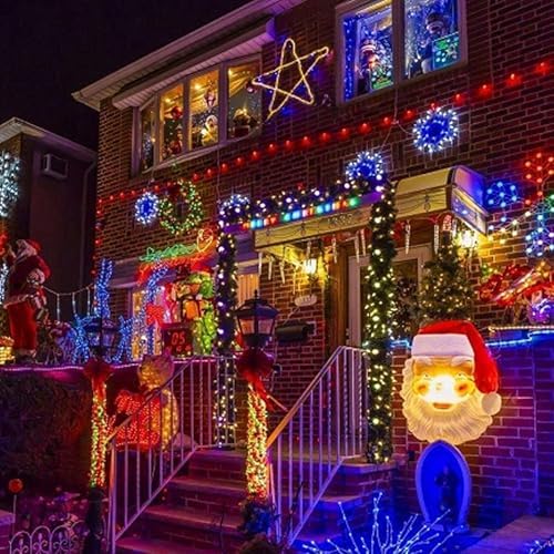 Dazzle Bright Color Changing Christmas Lights, 33ft 100 LED RGB String Lights with Remote & Timer, USB Powered Fairy Lights for Indoor Outdoor Xmas Tree Party Wedding Halloween Decorations - Image 6