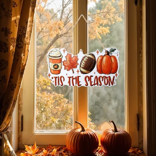 Fall Decorations for Home Office Front Door Decor Signs - Image 6