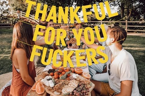 Friendsgiving Banner for Thanksgiving Friendsgiving Decorations - Image 4