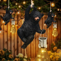 Light Up Bear Statues Outdoor Solar Bear Garden Decor for Outside Hanging by Juliahestia