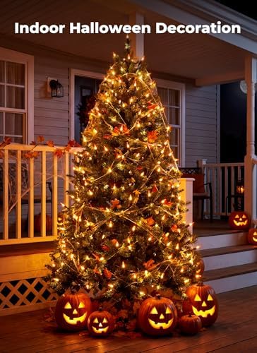 Minetom 100-count 20Ft Yellow & Orange Candy Corn Incandescent - Image 6