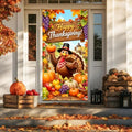 BlissYard Thanksgiving Harvest Turkey Door Cover 35 x 71 Inch by BlissYard