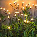 TONULAX Solar Garden Lights - Upgraded Solar Swaying Light, Sway by Wind, Outdoor Lights, Yard Patio Pathway Decoration, High Flexibility Iron Wire & Heavy Bulb Base, Warm White(2 Pack) by TONULAX