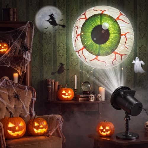 Halloween Projector Light Outdoor 3D Eyeball Scary - Image 5