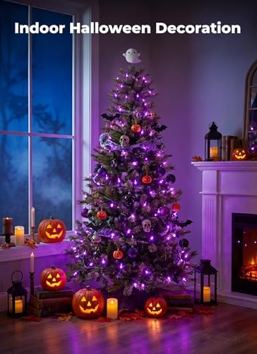 Minetom Halloween String Lights Outdoor 100 Count 20 Feet Incandescent Bulb - Image 5