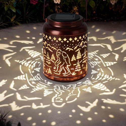 Bigfoot Gift Solar Lanterns Outdoor Waterproof - Image 2