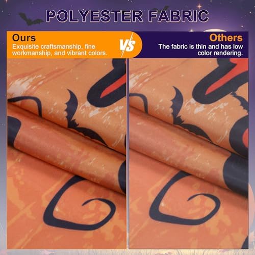 Halloween Door Decorations Horror Moon Night Banners for Front Door Porch Outdoor Decor Window Wall - Image 6