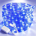 20ft Rope Lights For Outside, Connectable & Flexible Tube Lights with 8 Modes Controller,Waterproof Blue LED Rope Lighting for Deck,Garden,Pool,Patio,Bedroom, Indoor & Outdoor Landscape Strip Lights by CHORLED
