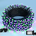 JMEXSUSS 66ft 200 LED Purple and Green Halloween Lights Plug in by JMEXSUSS