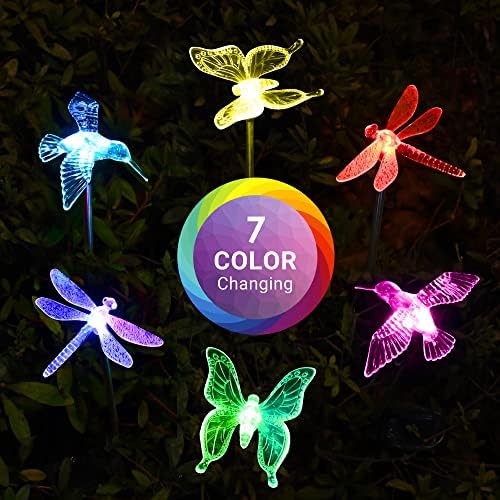 SOLPEX Solar Garden Lights Decor Butterfly Path Lights Outdoor Decorations - Image 2