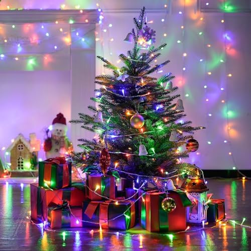 JMEXSUSS Connectable 91.5ft 250 LED Multicolor Christmas Lights Indoor - Image 3