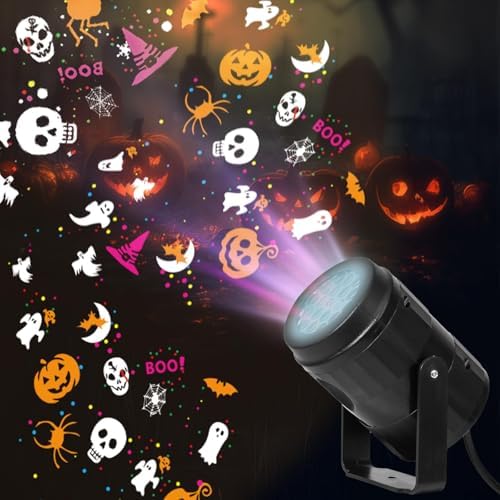 Halloween Projector Lights Outdoor/Indoor, Led Lights Projector Waterproof for Holiday Decorations, Holiday Projector for Halloween Party - Image 2