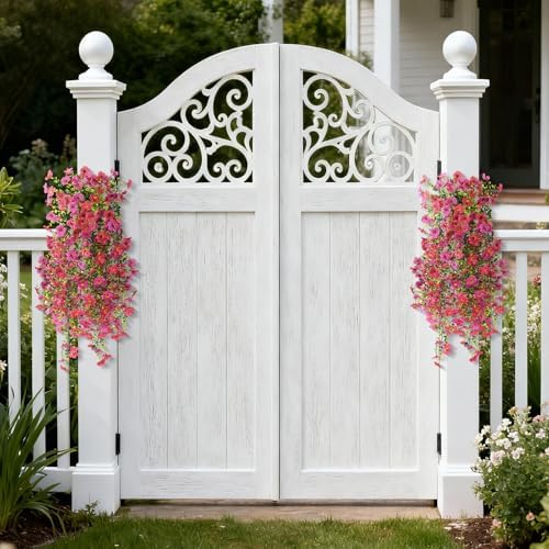 Homsunny Artificial Hanging Flowers for Spring Home Outdoor Decor - Image 5