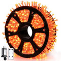 JMEXSUSS 600 LED Halloween Lights Outdoor, Orange String Lights Plug in by JMEXSUSS