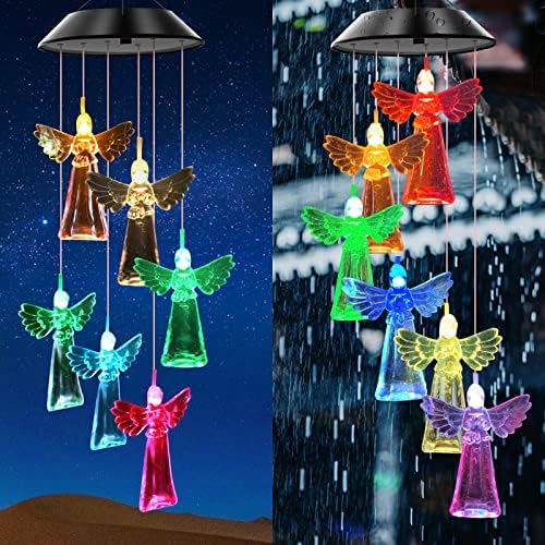 WENANA Angel Solar Wind Chimes, Gift for Women - Image 6