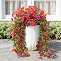 ColoPlay 2PCS Artificial Hanging Flowers for Outdoors Faux Plants by ColoPlay