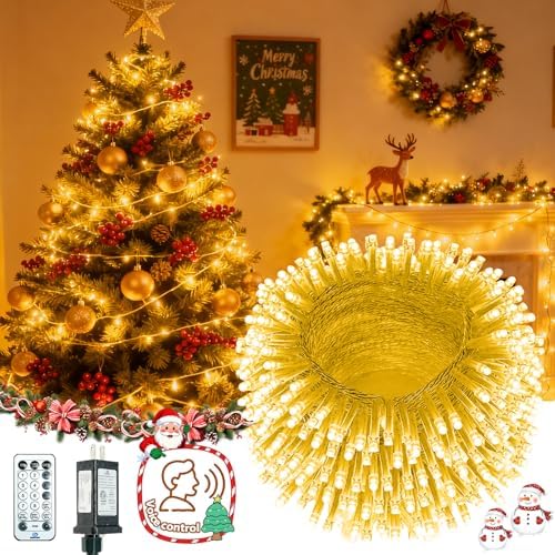 2026 New Voice Control Connectable 88FT 240LED String Lights Indoor Outdoor Clear Wire Twinkle Fairy Light Plug in with Timer for Bedroom Classroom Wedding Tree Patio Decor by KAQ